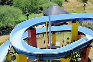 Super slide at Sand River Resort in Musina